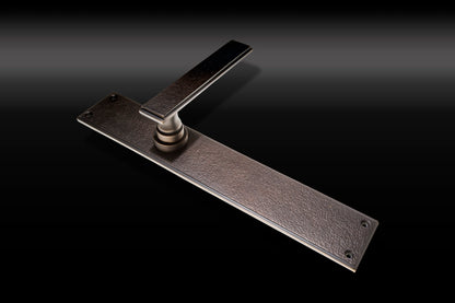 Textured Lever on Long Plate