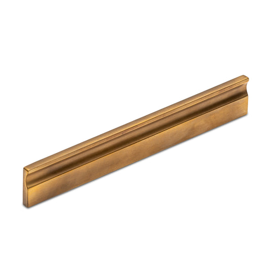 Flat Bar Grooved Cabinet Pull