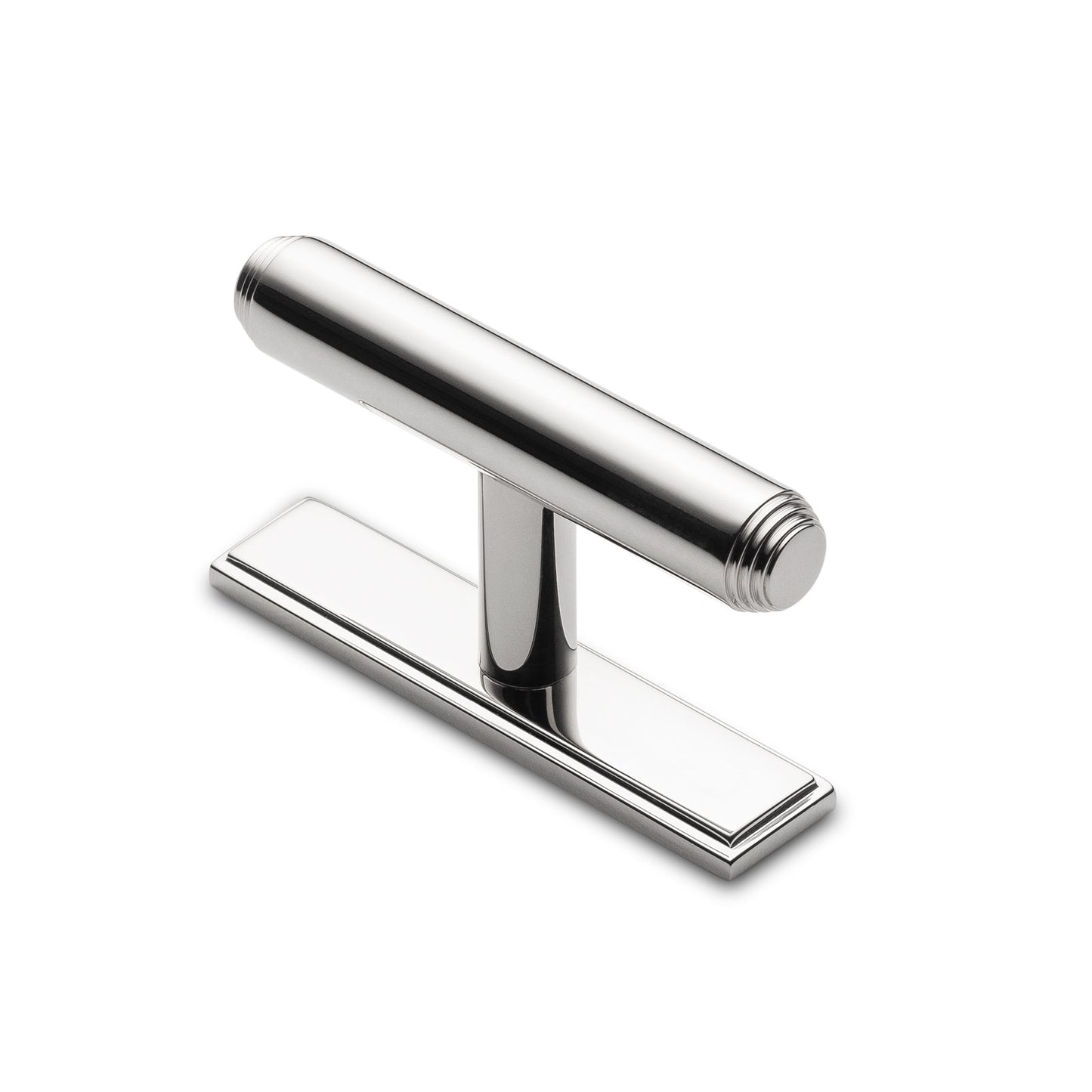 Sterling T-Bar Cabinet Handle on Backplate