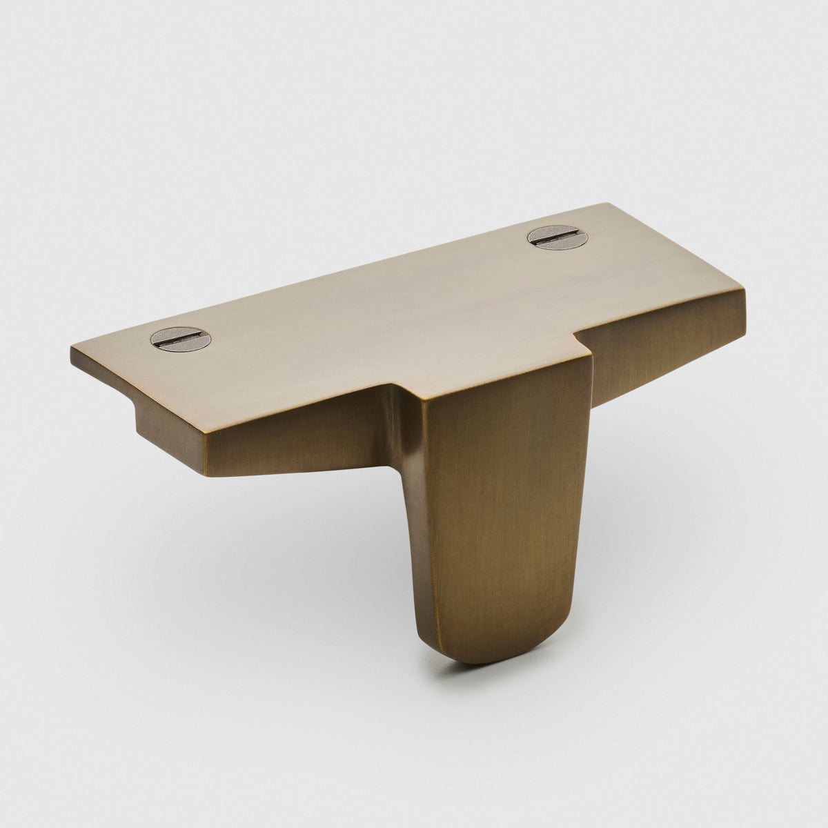 Henry Roth Pulls Edge Pull by Q Design House | Solid Brass | Henry Blake Hardware